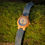 Thumbnail: NALU Small Bamboo Watch Blue Cork Strap