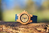 Nalu Small Bamboo Watch_Cork Strap_Blue by Treeless Products - JWUK Feb 22