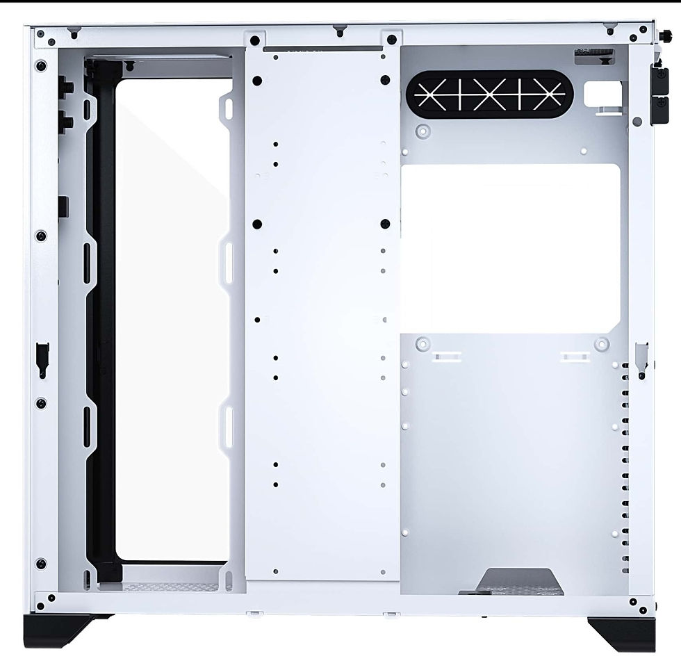 Thumbnail: Metallic Gear MG-NE620Q_DWT01 Neo Qube White Tempered Glass E-ATX Mid Tower