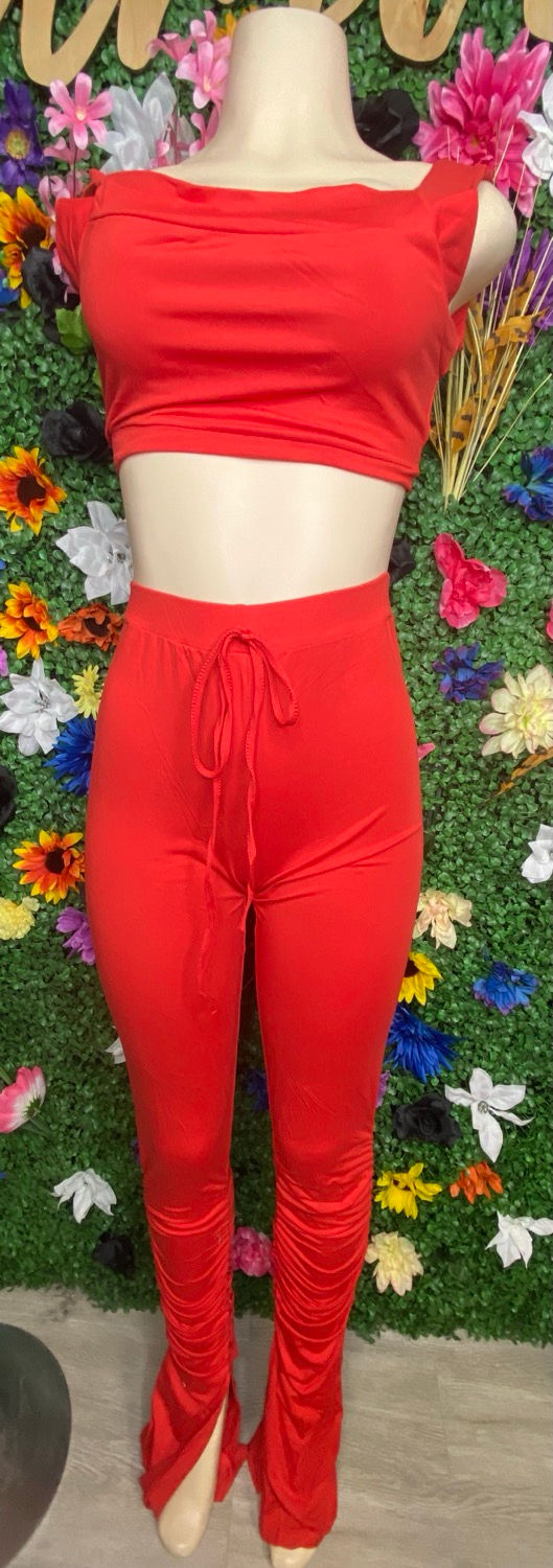 Thumbnail: Stack Pants with crop top 