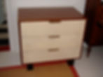 Parchment Drawer-Front Bamboo Chest