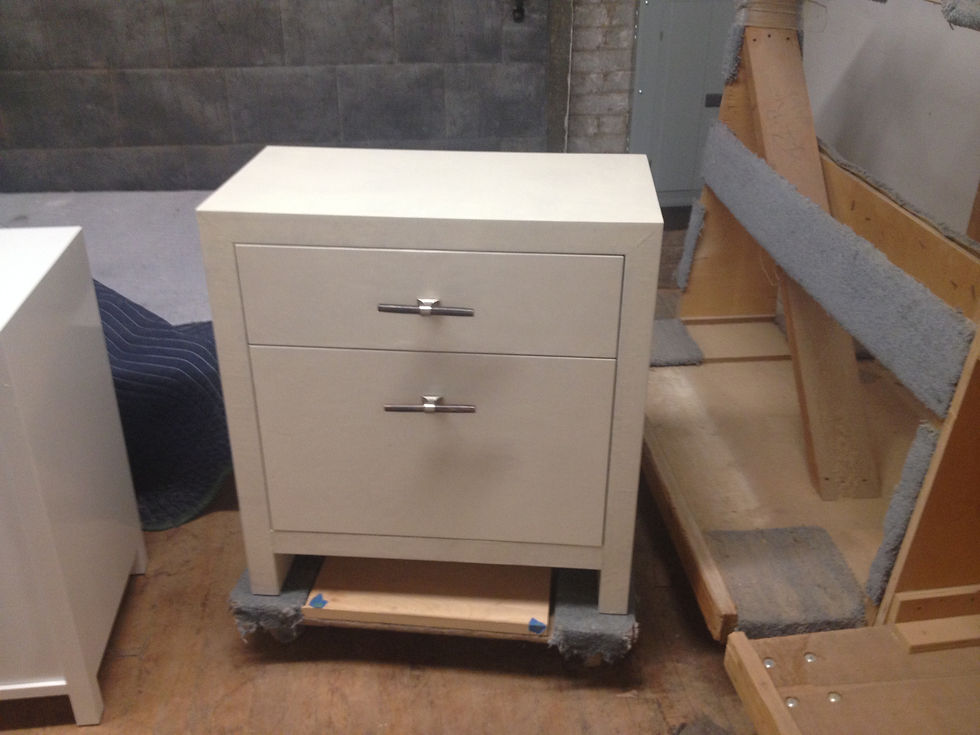 Parchment Side Table