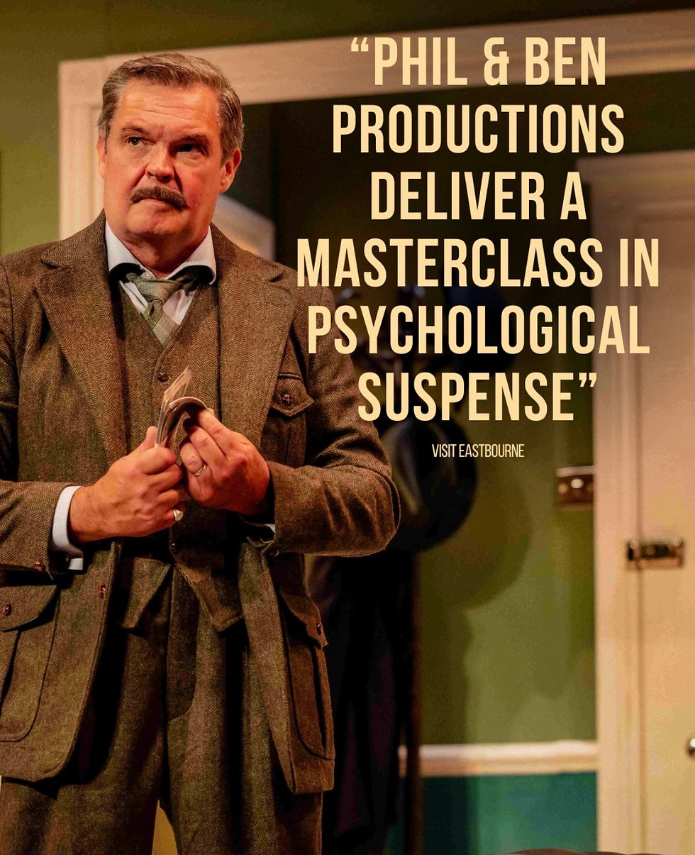 Dial M for Murder UK Tour 2026. Photo by Danny Kaan.