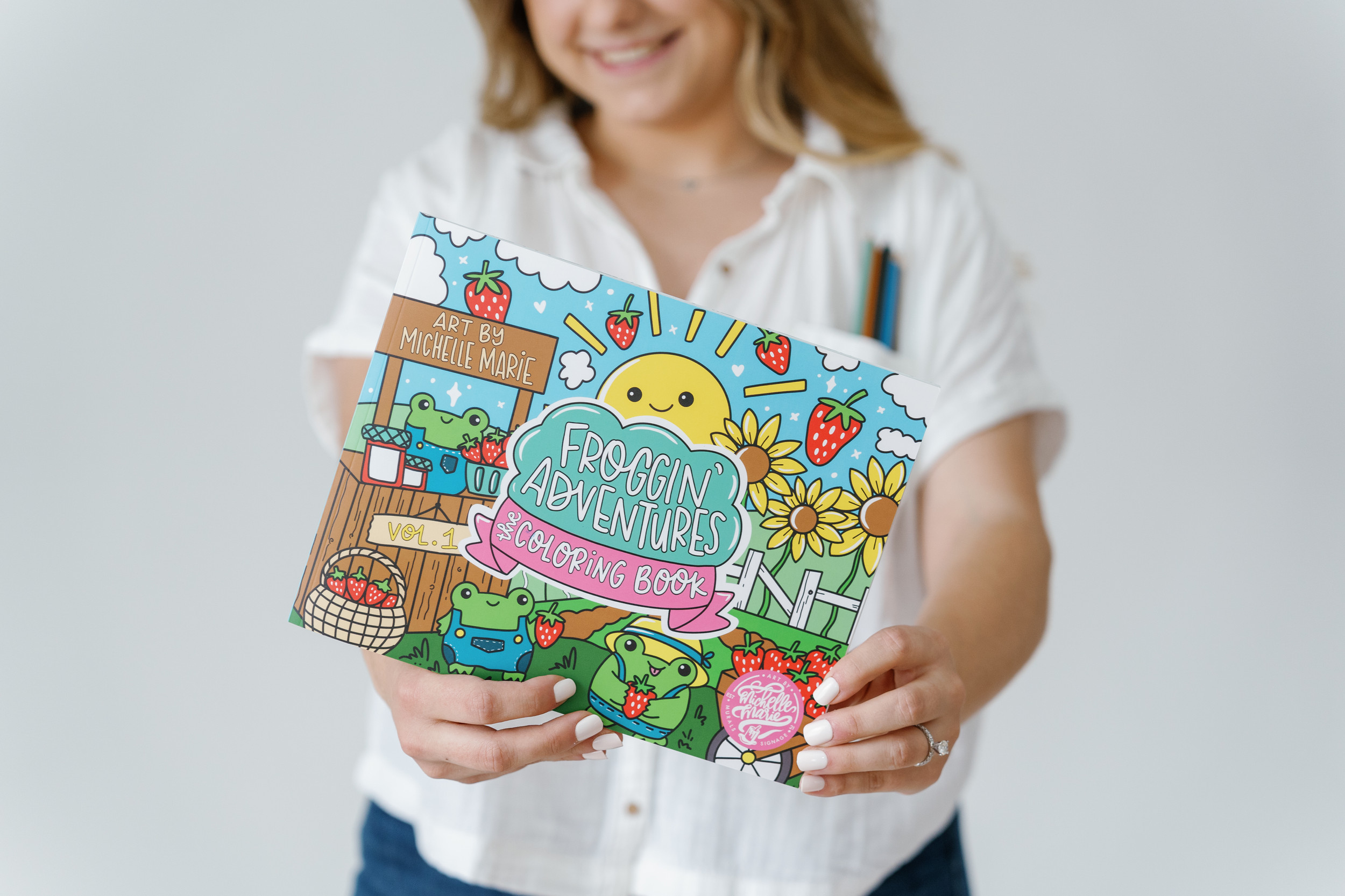 COLORING BOOKS Art By MichelleMarie