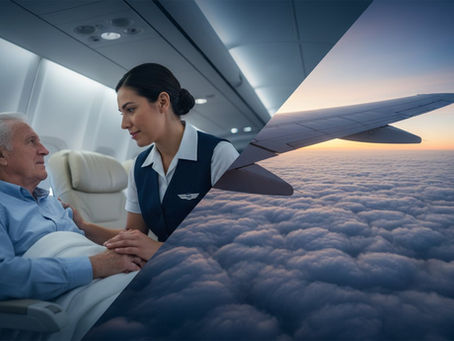 Who Offers Medical Escort Services with Business Class Seating in the US?