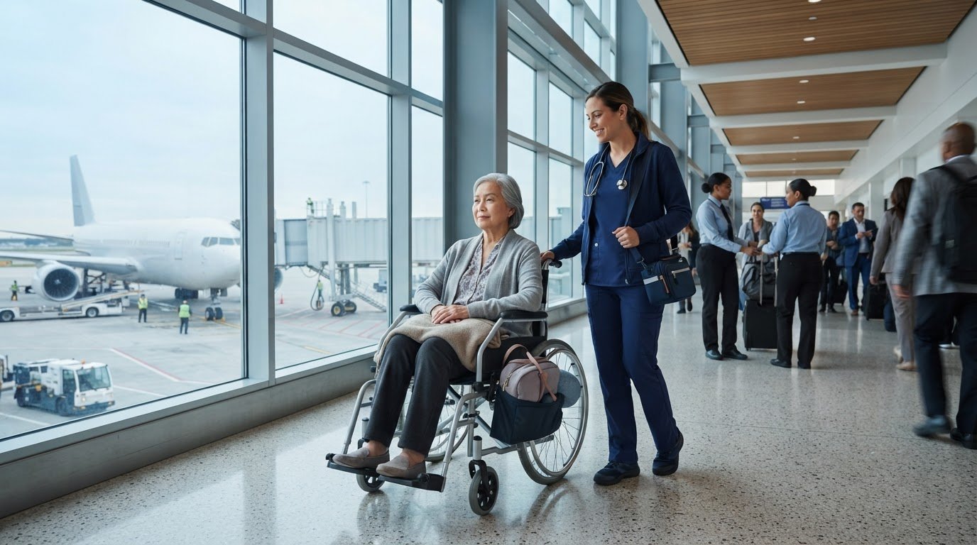 Transporting a Non-Ambulatory Patient by Air: A 2026 Guide