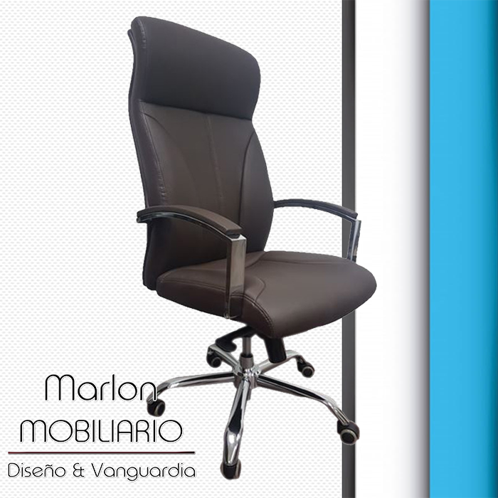 SILLA EJECUTIVO MOD. ZAID / CHOCOLATE