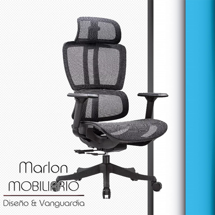 SILLA EJECUTIVO MOD. MONTE / NEGRO