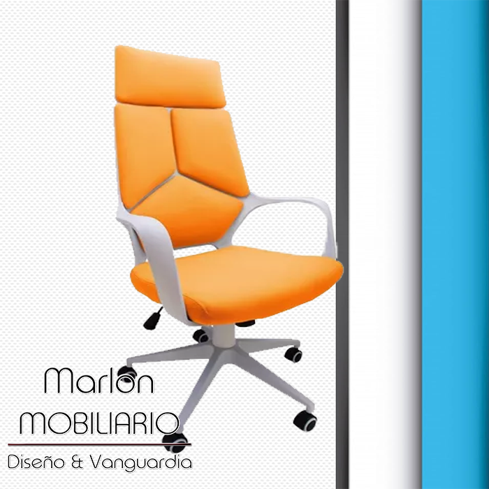 SILLA EJECUTIVO MOD. BRIG / NARANJA