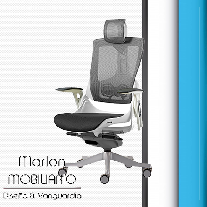 SILLA EJECUTIVO MOD. MADAGASCAR / GRIS