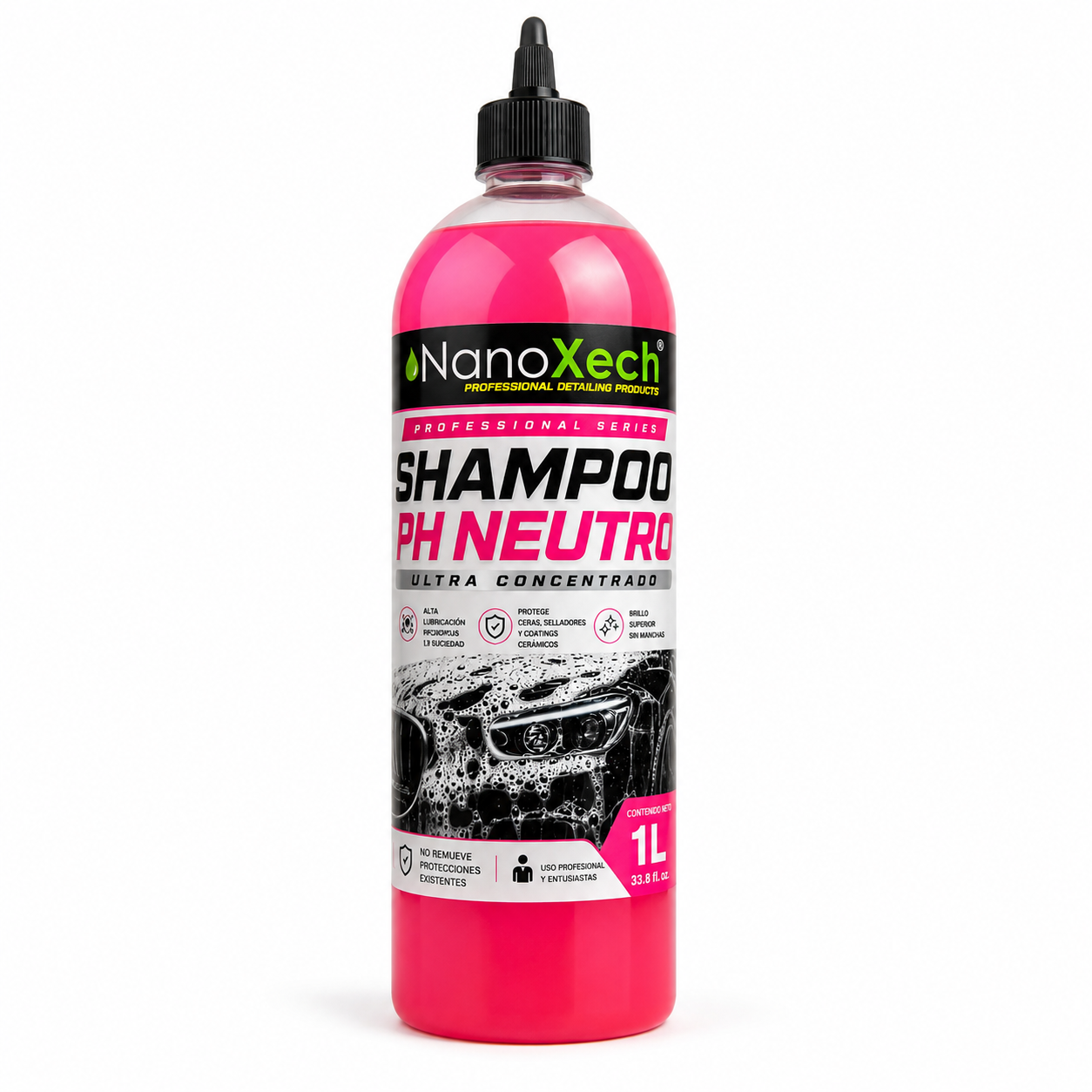 Shampoo Ph Neutro libre de Less( Disolución 50Ml en 20 litros de agua)