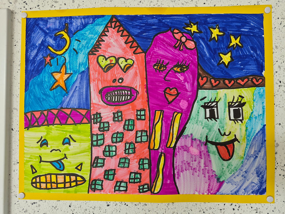 Kunstwoche verschönert Schule