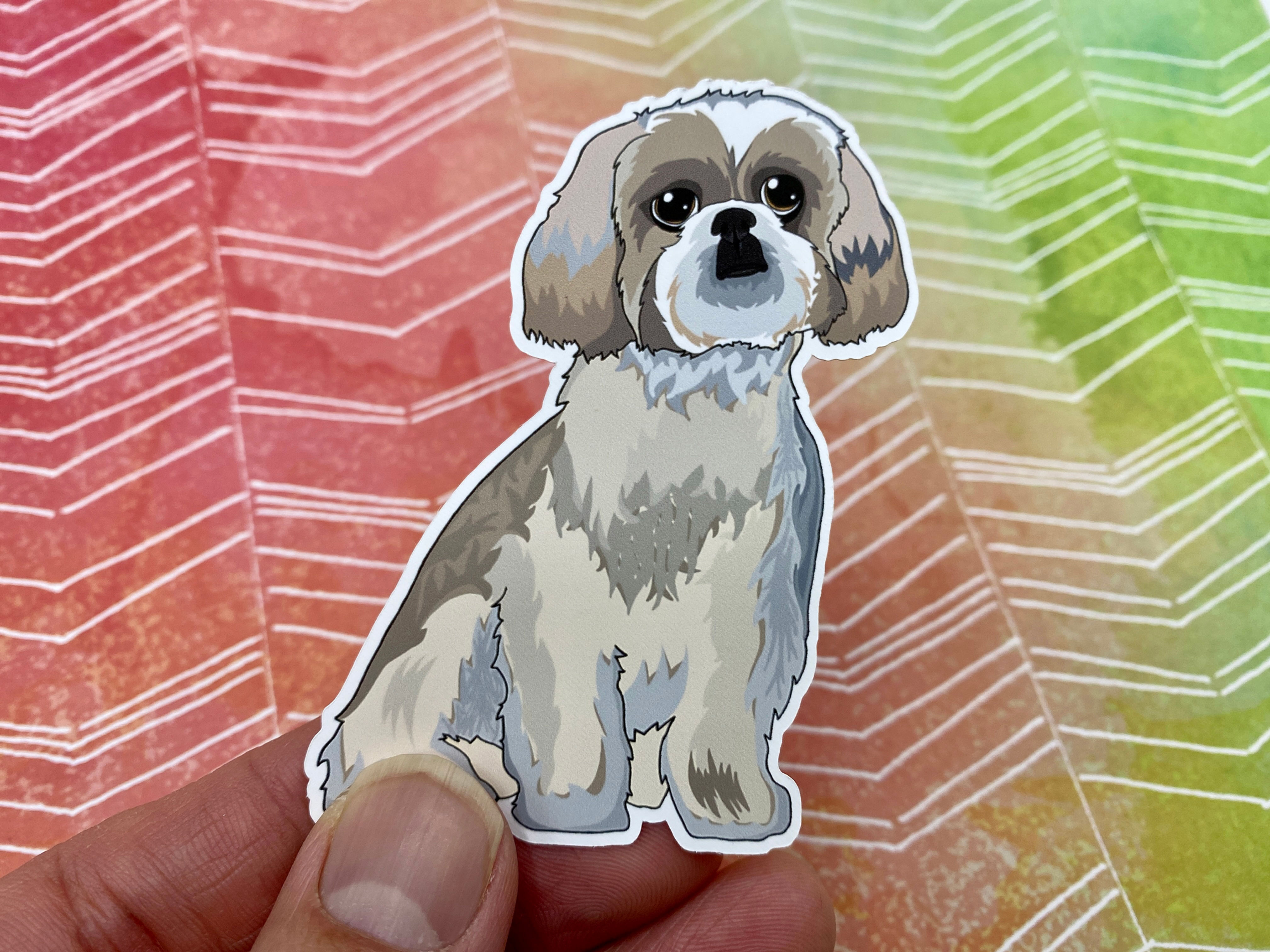 Shih Tzu (Die Cut Sticker)