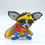Thumbnail: Wonder Woman Chihuahua (Die Cut Sticker)