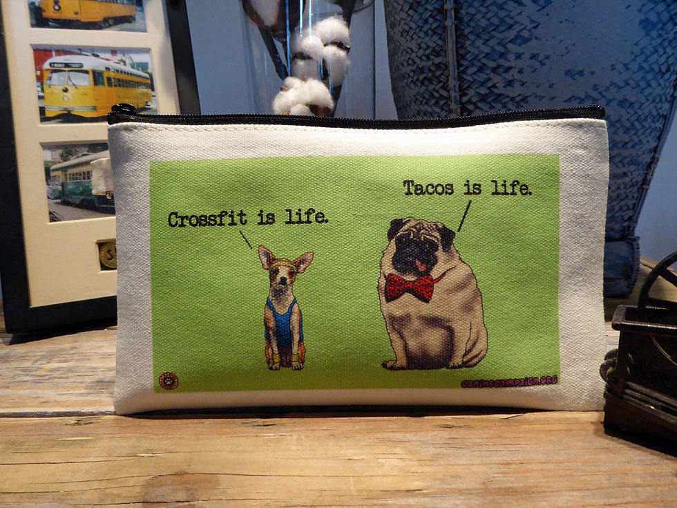 Crossfit/Tacos (7.5in x 4.5in)