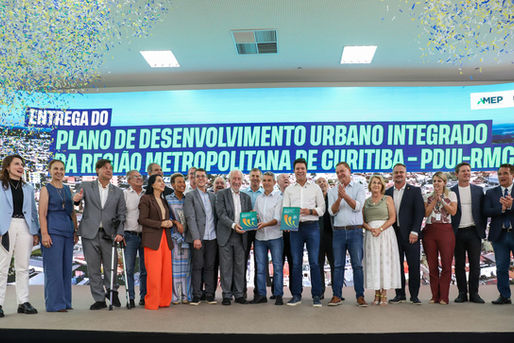 URBTEC™ participa do ato de entrega do Plano de Desenvolvimento Urbano Integrado da Região Metropolitana de Curitiba