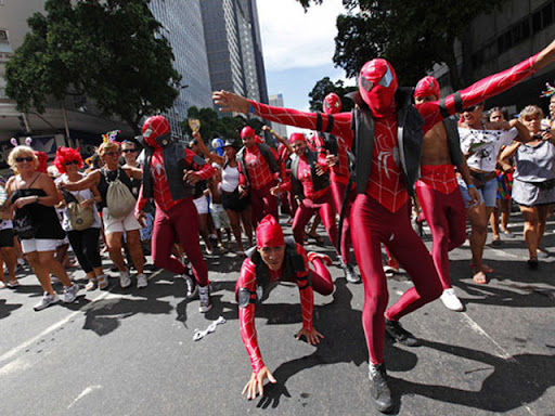 carnaval nerd bloco homem aranha