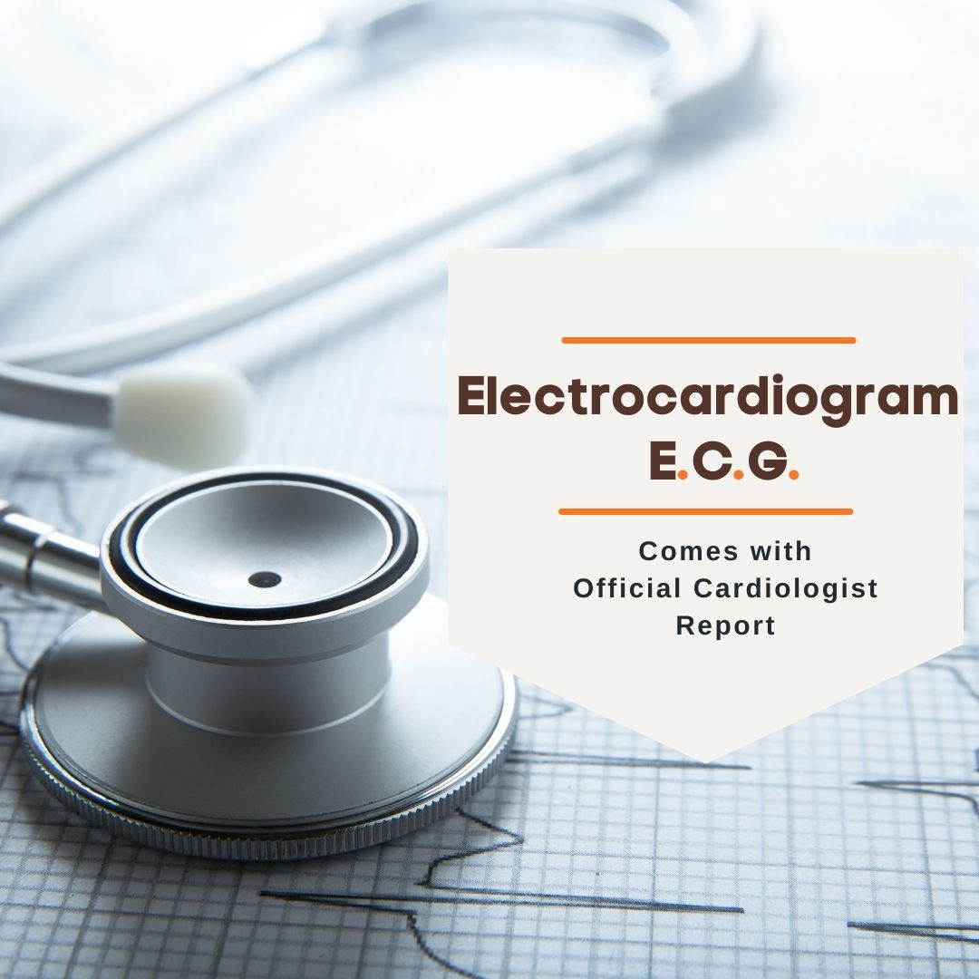 E.C.G. + Cardiologist Report