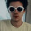 Miniatura: Gafas Harry Styles blanca 