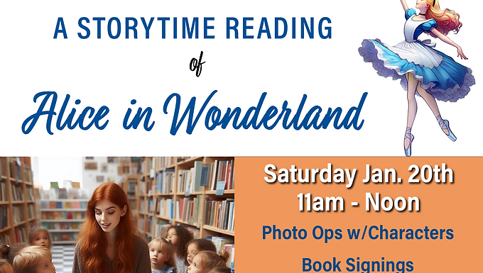 Storytime Reading of Alice in Wonderland