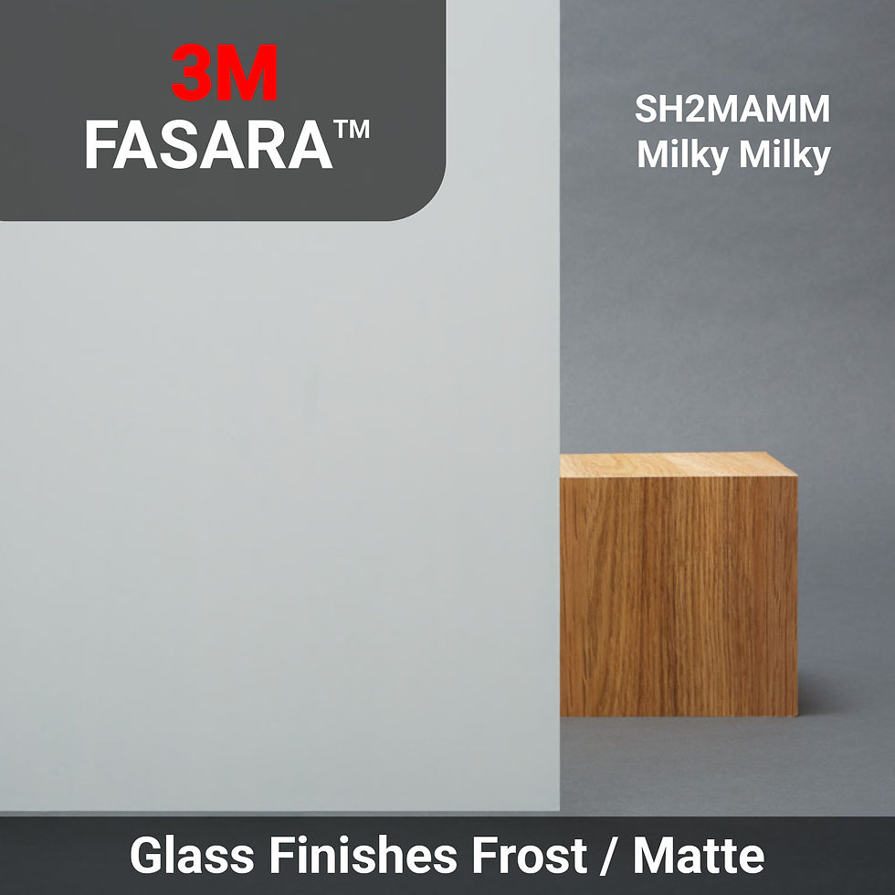 3M Fasara™ SH2MAMM Milky Milky 磨砂貼膜 闊度1.27米 x (自訂每米長度)