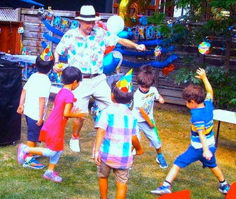 Vincent's Magic Show includes Music and Dancing!