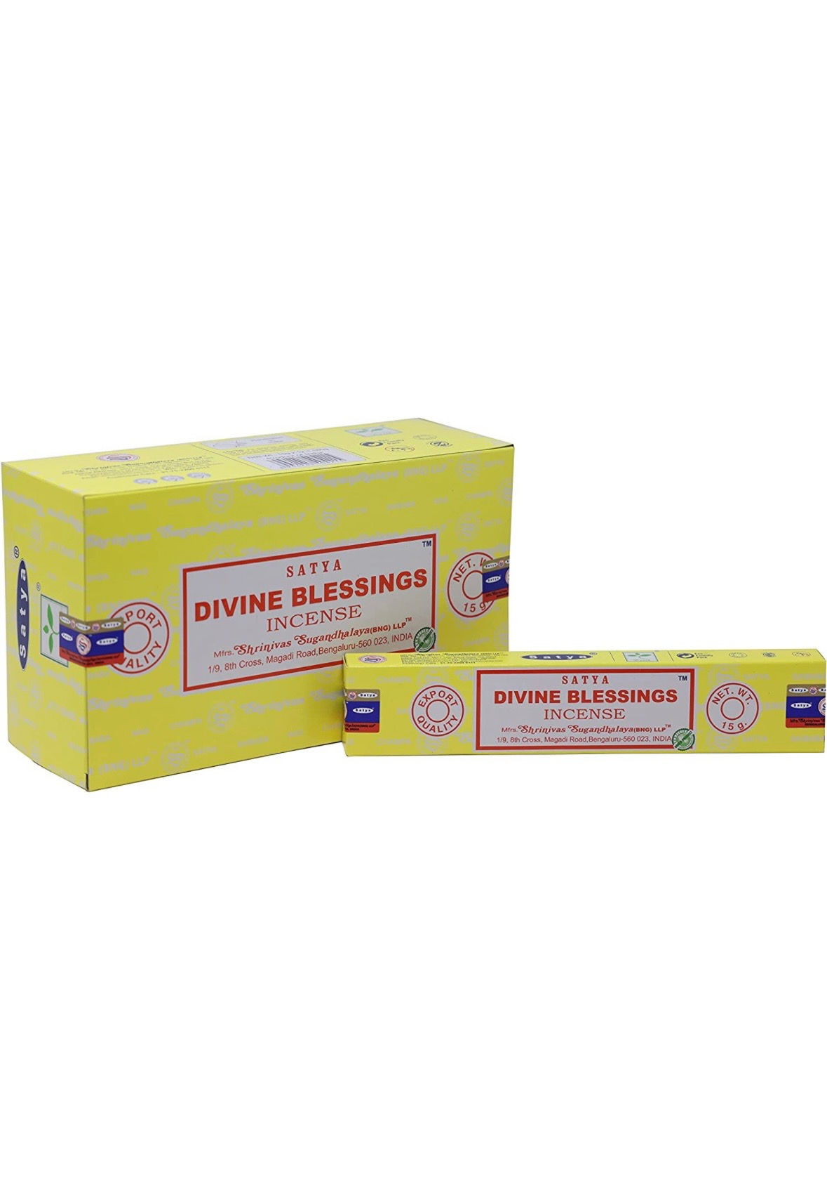 SATYA DIVINE BLESSINGS INCENSE STICKS 15 GM