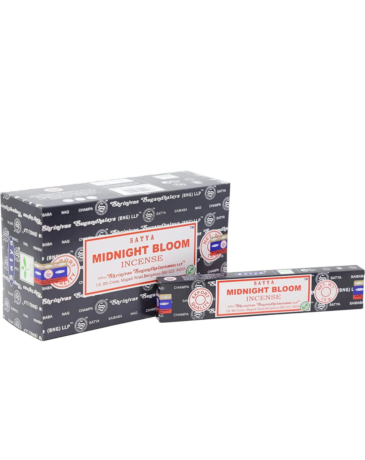SATYA MIDNIGHT BLOOM INCENSE STICKS 15 GM