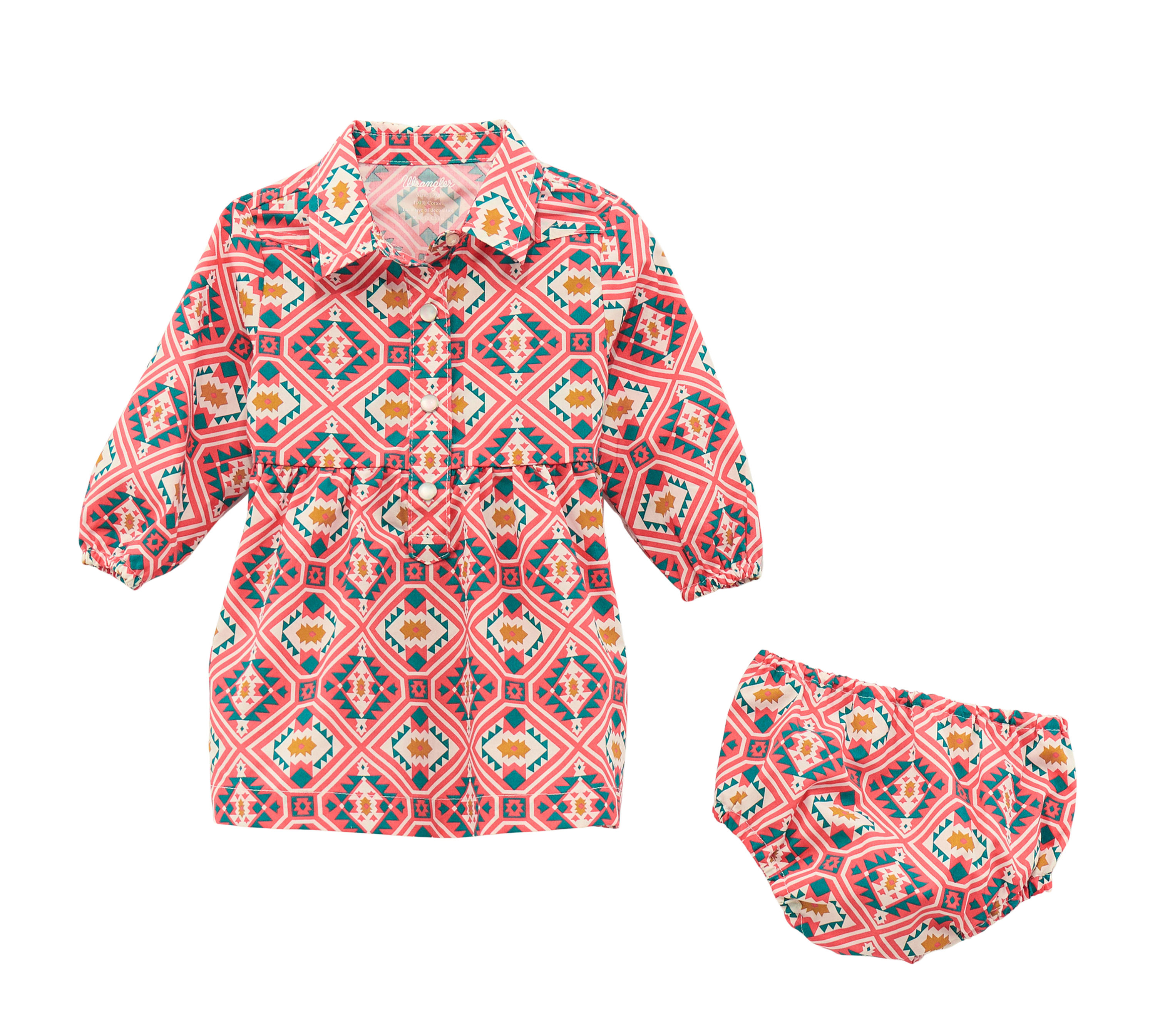 Wrangler® Baby Girl Woven Dress
