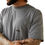 Thumbnail: Ariat Men's Rebar Cotton Strong American Outdoors Grey Short Sleeve T-Shirt