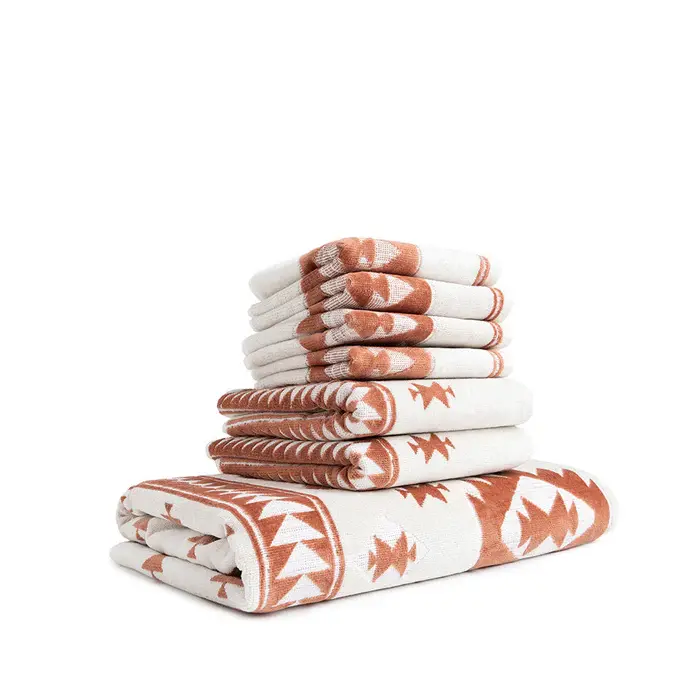 Myra Terra Sands Towels - Set of 7
