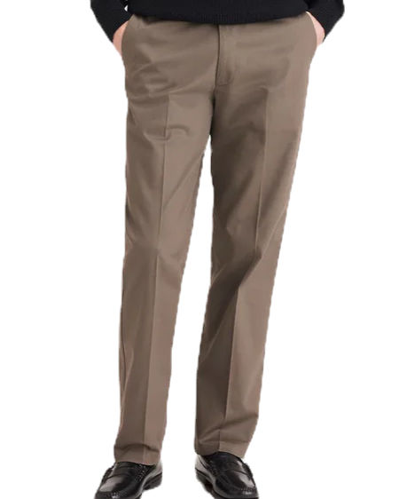 Thumbnail: Dockers Signature Khakis, Classic Fit - Dark Pebble Brown