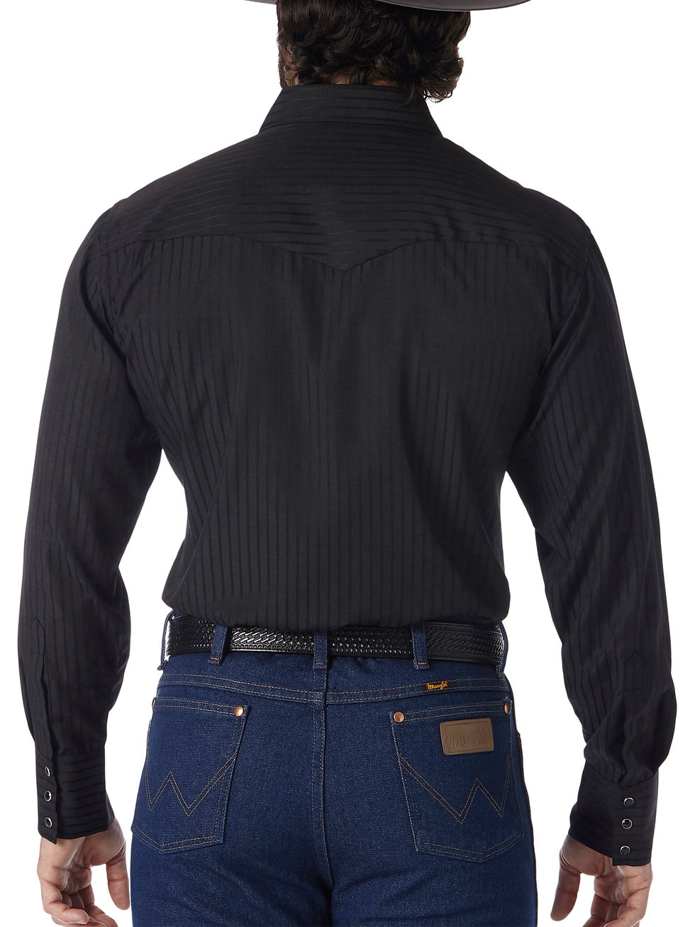 Thumbnail: Men's Wrangler Sport Western Snap Shirt - Black