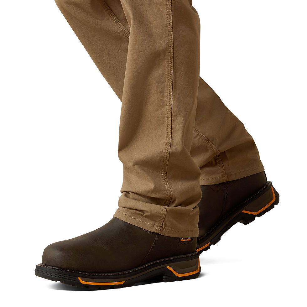 Thumbnail: Men's Ariat Rebar M4 Low Rise DuraStretch Made Tough Stackable Relaxed Straight
