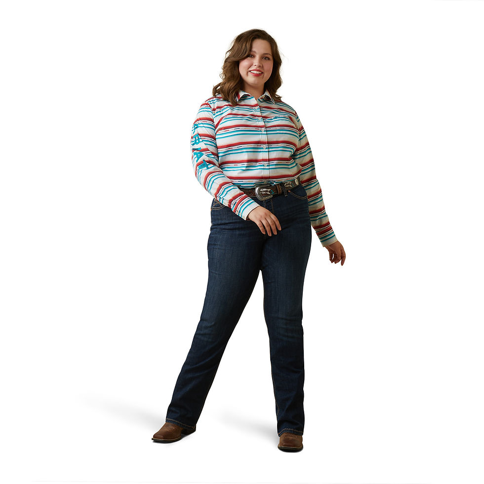 Thumbnail: Ariat Women's Team Kirby Long Sleeve Shirt