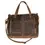 Thumbnail: Myra Ultimate Choice Brown Suede Leather Handbag for Women