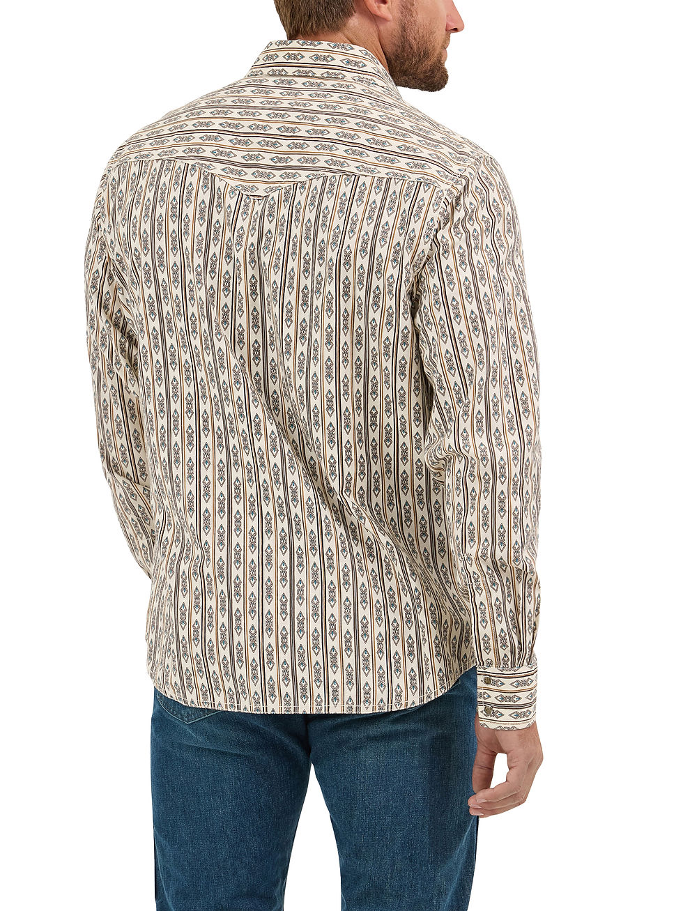 Thumbnail: Men's Wrangler Retro® Long Sleeve Snap Closure Shirt - Modern Fit