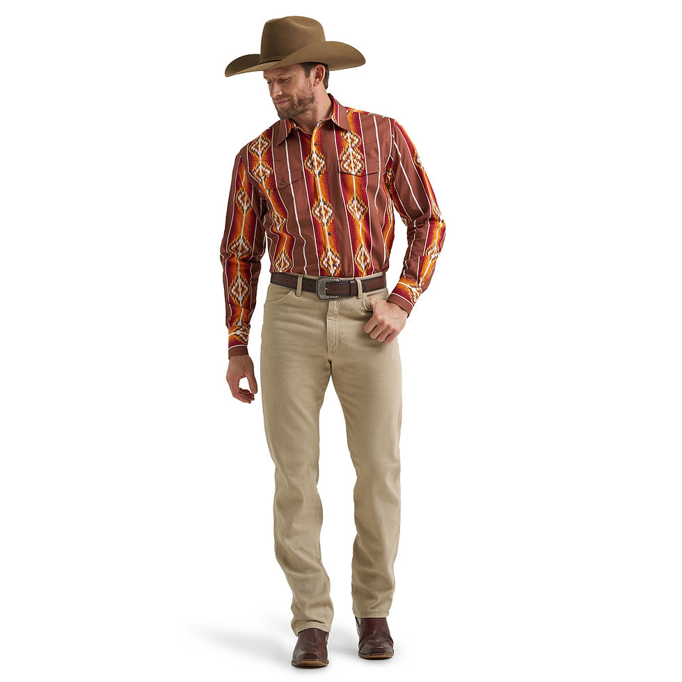 Thumbnail: Men's Checotah® Western Long Sleeve Shirt - Classic Fit