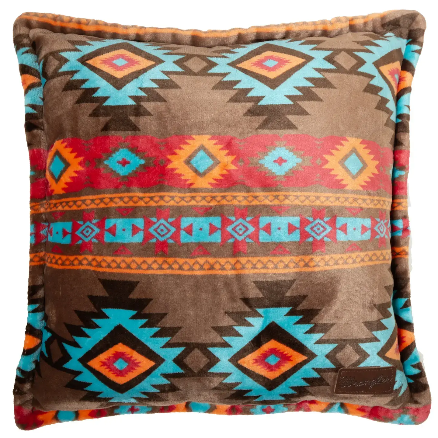 Wrangler® Southwest Horizon Plush Sherpa Pillow