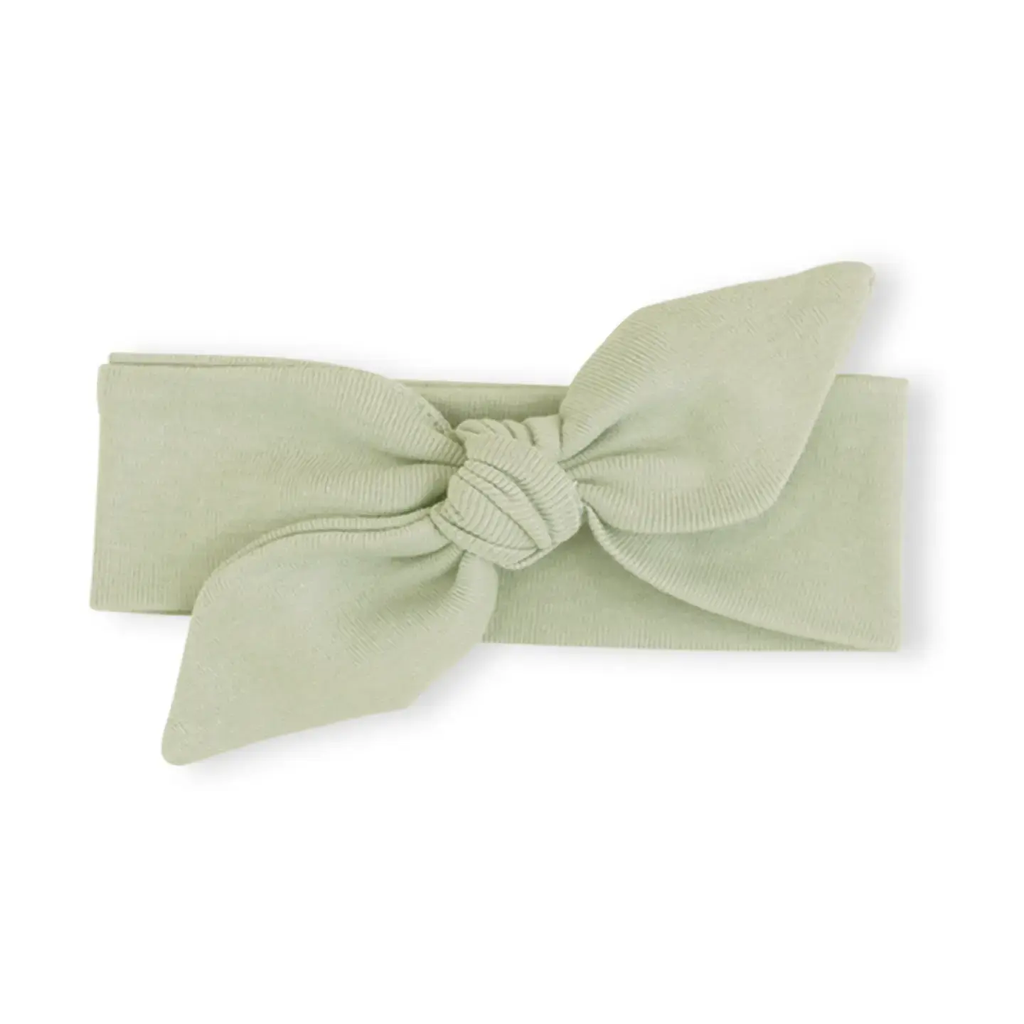 Baby Girl's Sage Green Cotton Headband