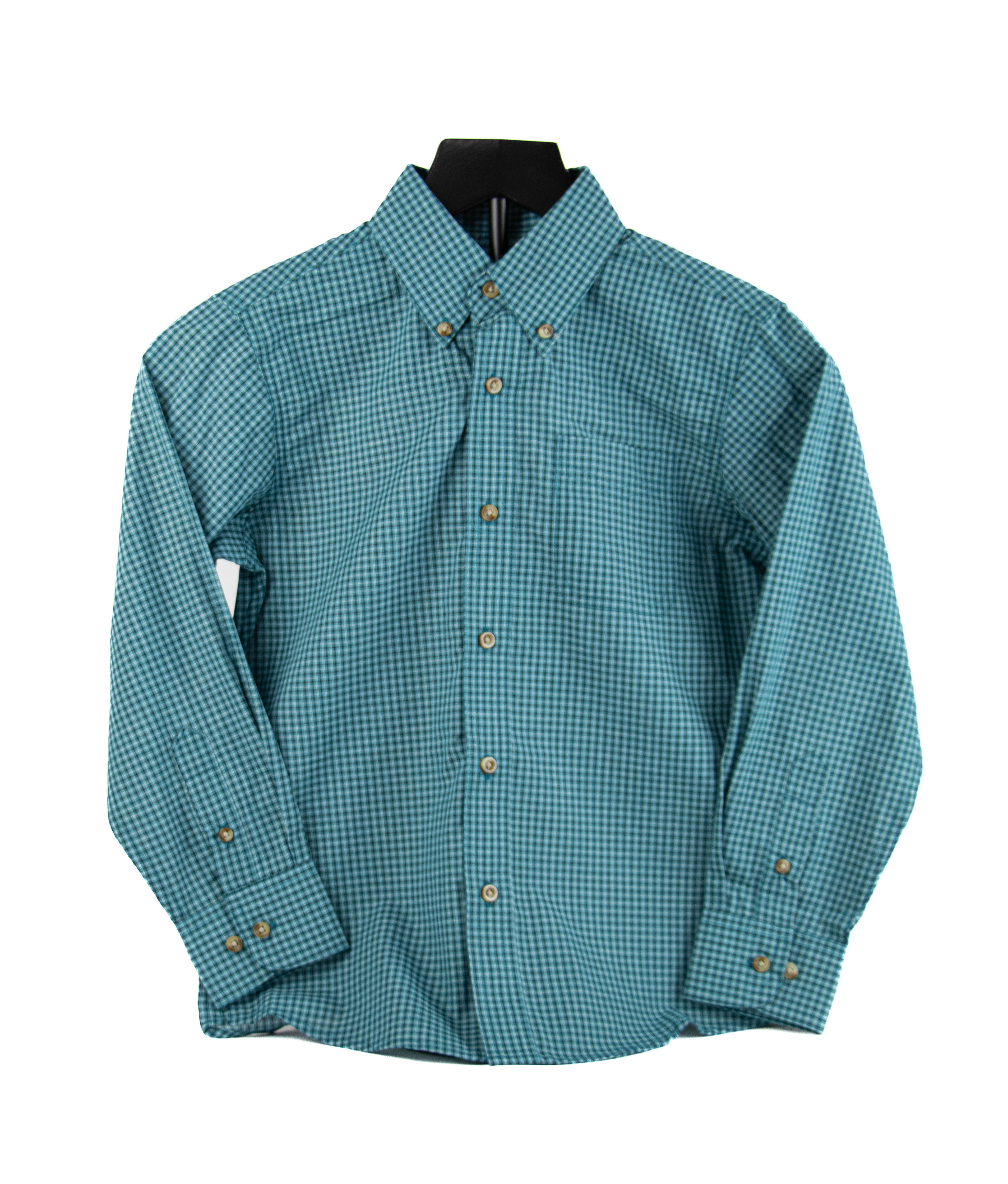 Wrangler Boy's Riata Long Sleeve Button Down Shirt