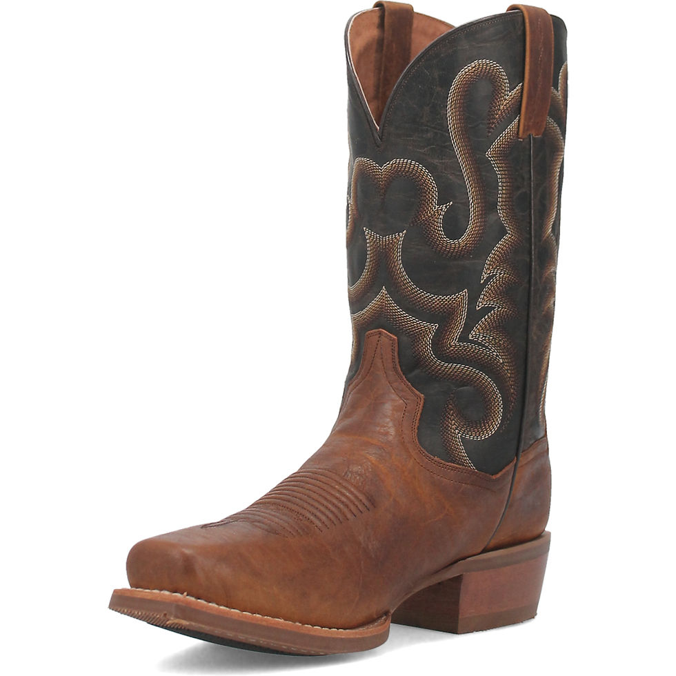 Thumbnail: Men's Dan Post Richland Bison Leather Boot