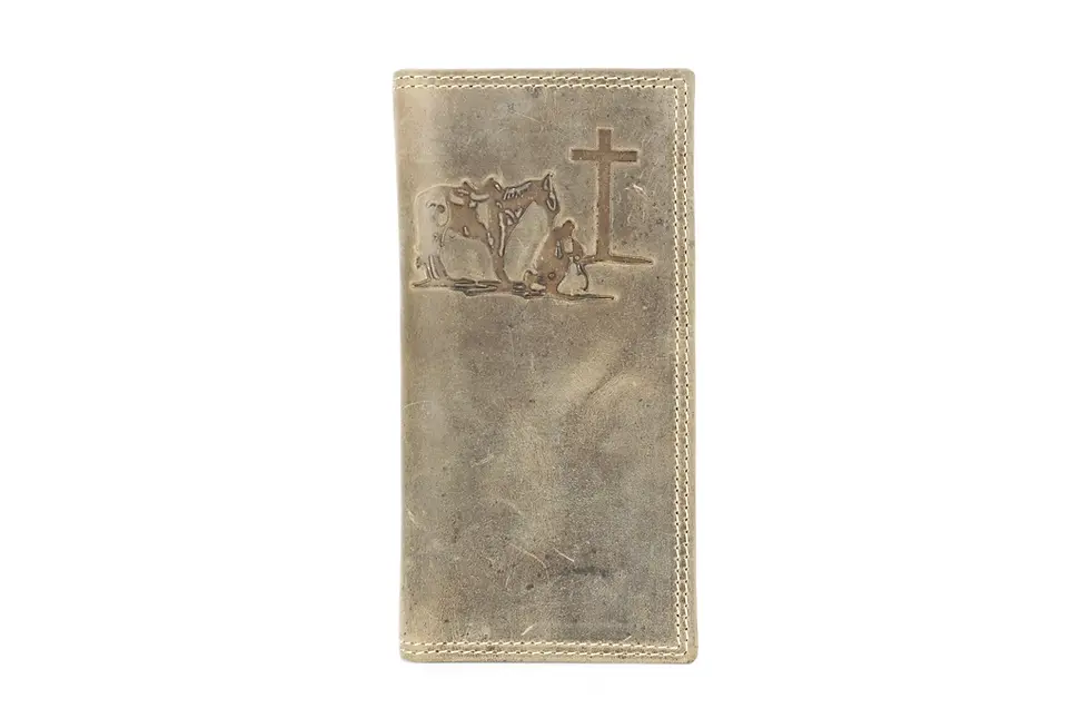 Thumbnail: Men's Rodeo Wallet with Cowboy Emboss