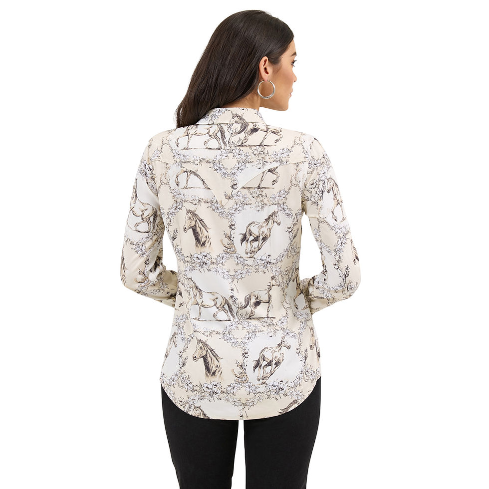 Thumbnail: Women's Wrangler Retro® Vintage Western Snap Shirt