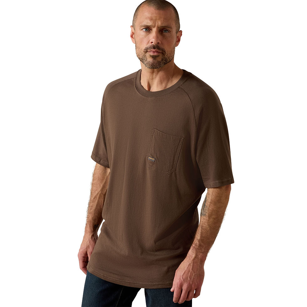 Thumbnail: Ariat Men's Rebar Cotton Strong Short Sleeve T-Shirt