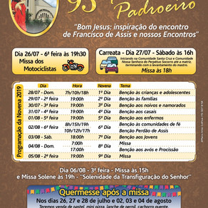 93ª Festa do Padroeiro - Paróquia Bom Jesus dos Aflitos