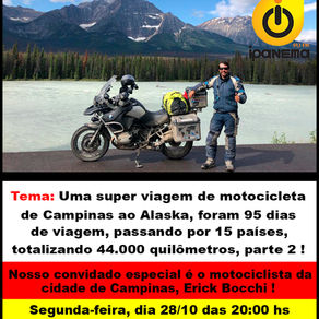 Uma super viagem de motocicleta, de Campinas ao Alaska totalizando 44.000 km parte 2