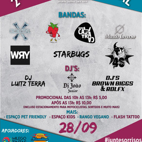 2º Smile Festival - Afissore juntando motivos para sorrir