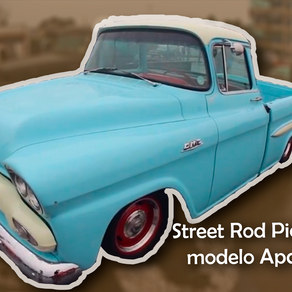 Conheça a linda Street Rod Pick-up GMC modelo Apache 1959!