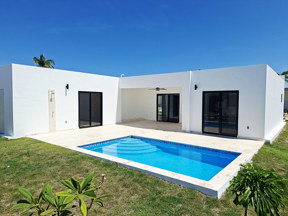 <p class="font_8">Discover your new home in Sosúa Ocean Village, one of the most sought-after residential communities on the North Coast of the Dominican Republic. This brand-new, unfurnished villa offers an excellent opportunity to create your own Caribbean retreat, invest in a rental property, or enjoy unforgettable vacations in a secure, amenity-rich community.</p>
<p class="font_8"><br></p>
<p class="font_8"><strong>A Lifestyle Designed for Caribbean Living:</strong> Sosúa Ocean Village is renowned for its outstanding amenities and vibrant residential atmosphere. Residents and visitors can enjoy water parks, multiple swimming pools, restaurants, a gym, landscaped gardens, and walking paths throughout the community, offering plenty of opportunities for relaxation, recreation, and an active outdoor lifestyle.</p>
<p class="font_8"><br></p>
<p class="font_8">The villa's private swimming pool and covered terrace provide the perfect setting for enjoying the tropical climate, entertaining family and friends, or simply unwinding in the comfort of your own home.</p>
<p class="font_8">Its brand-new condition and unfurnished interior allow you to personalize the spaces according to your taste and vision, creating a home that reflects your own style.</p>
<p class="font_8"><br></p>
<p class="font_8"><strong>Come and discover one of the most attractive residential communities on the North Coast of the Dominican Republic.</strong> Experience the lifestyle, amenities, and tropical surroundings that make Sosúa Ocean Village such a desirable place to live, invest, and vacation.</p>
<p class="font_8"><br></p>
<p class="font_8"><strong>Contact us today to arrange your private viewing and discover the potential of this beautiful Caribbean property.</strong></p>
<p class="font_8"><br></p>
<p class="font_8"><strong>Neighborhood:</strong> Sosúa, on the north coast of the Dominican Republic, is a vibrant paradise of crystal-clear waters and golden sands. With modern medical centers, supermarkets, restaurants, bars, and entertainment, it offers both comfort and lifestyle. Just 10 minutes from Cabarete, 20 minutes from the airport, and Puerto Plata, it combines lively nightlife with a cosmopolitan atmosphere. Ideal for living, investing, or vacationing, Sosúa perfectly balances relaxation, fun, and the unique energy of the Caribbean, attracting residents and visitors from around the world.</p>